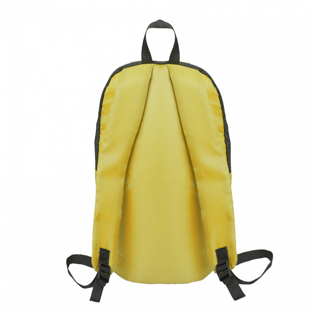 Рюкзак Rush, жёлтый, 40 x 24 см, 100% полиэстер 600D с логотипом в Ставрополе заказать по выгодной цене в кибермаркете AvroraStore