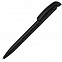 Ручка шариковая Clear Solid, черная с логотипом в Ставрополе заказать по выгодной цене в кибермаркете AvroraStore