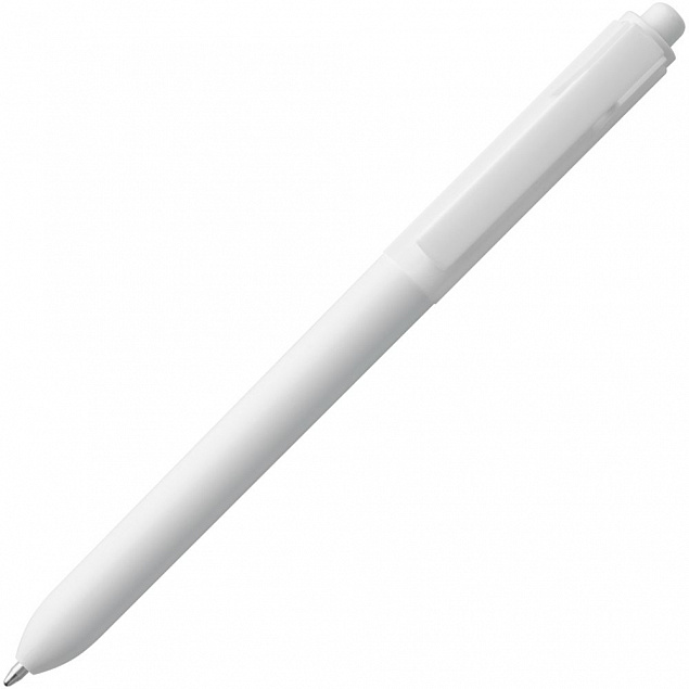 Ручка шариковая Hint Special, белая с логотипом в Ставрополе заказать по выгодной цене в кибермаркете AvroraStore