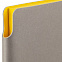 Ежедневник Flexpen, недатированный, серебристо-желтый с логотипом в Ставрополе заказать по выгодной цене в кибермаркете AvroraStore
