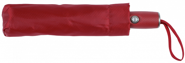 Автоматический ветрозащитный карманный зонт ORIANA, темно-красный с логотипом в Ставрополе заказать по выгодной цене в кибермаркете AvroraStore