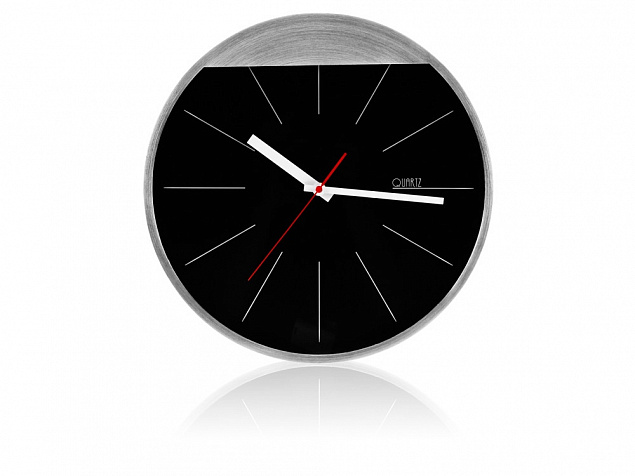 Часы настенные «Де-Мойн» с логотипом в Ставрополе заказать по выгодной цене в кибермаркете AvroraStore