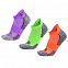 Набор из 3 пар спортивных мужских носков Monterno Sport, фиолетовый, зеленый и оранжевый с логотипом в Ставрополе заказать по выгодной цене в кибермаркете AvroraStore