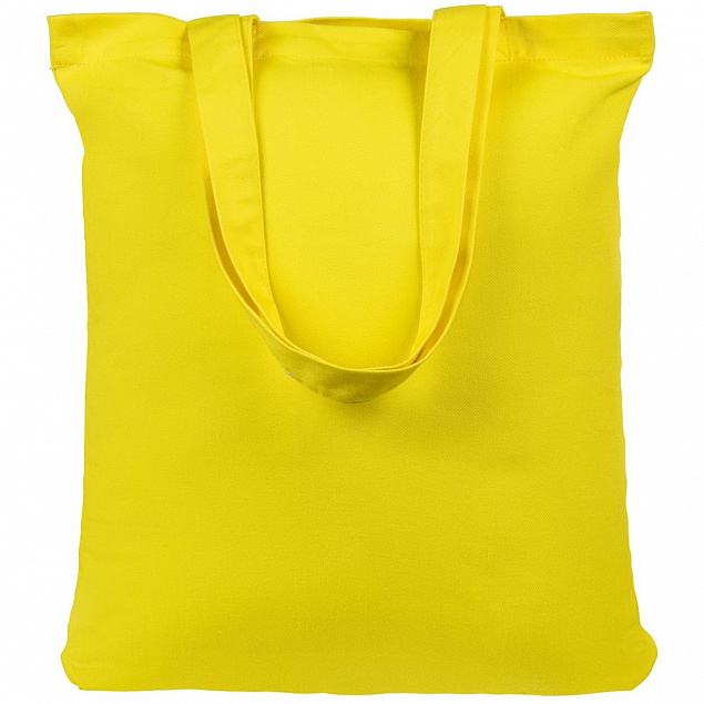Холщовая сумка Avoska, желтая с логотипом в Ставрополе заказать по выгодной цене в кибермаркете AvroraStore