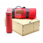 Подарочный набор Айзек, красный с логотипом в Ставрополе заказать по выгодной цене в кибермаркете AvroraStore
