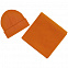 Шапка Real Talk, оранжевая с логотипом в Ставрополе заказать по выгодной цене в кибермаркете AvroraStore