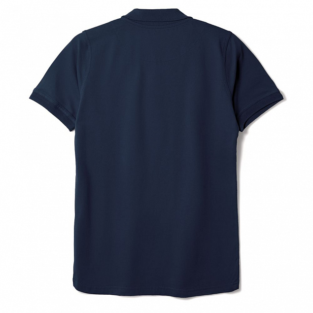 Рубашка поло женская Virma Stretch Lady, темно-синяя с логотипом в Ставрополе заказать по выгодной цене в кибермаркете AvroraStore