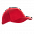 Бейсболка 11K Красный с логотипом в Ставрополе заказать по выгодной цене в кибермаркете AvroraStore