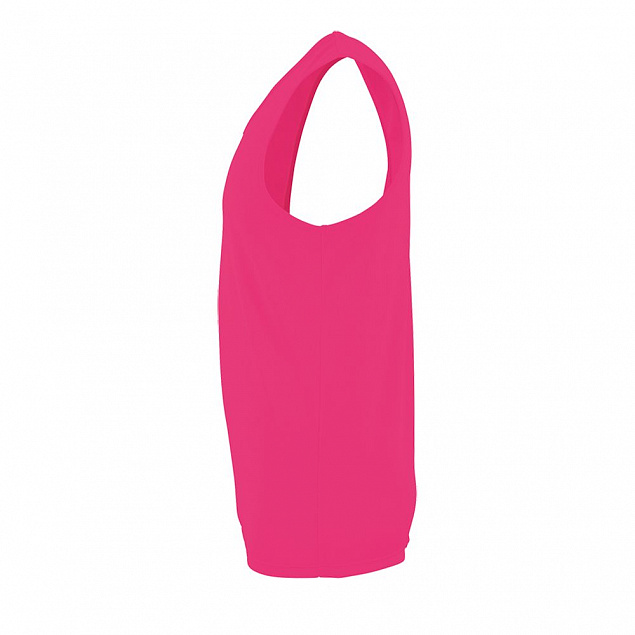 Майка мужская Sporty TT Men, розовый неон с логотипом в Ставрополе заказать по выгодной цене в кибермаркете AvroraStore