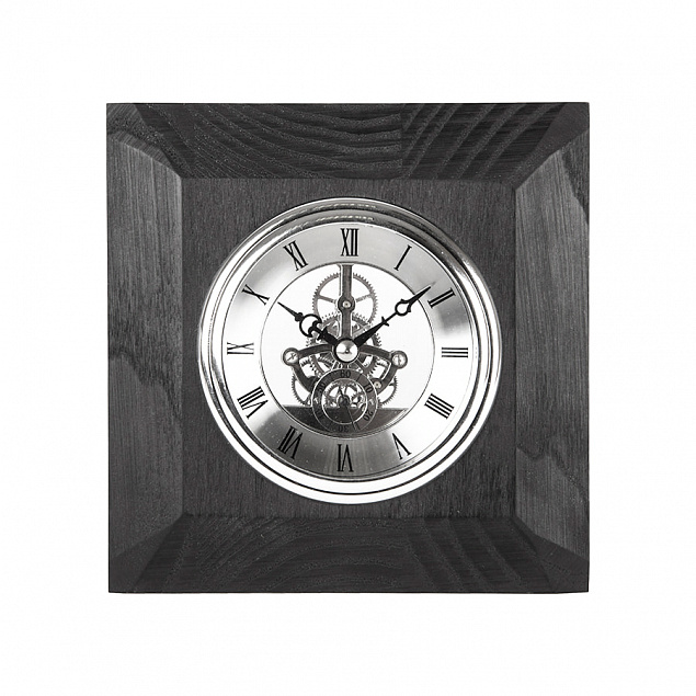 Часы настольные "Skeleton"  с логотипом в Ставрополе заказать по выгодной цене в кибермаркете AvroraStore