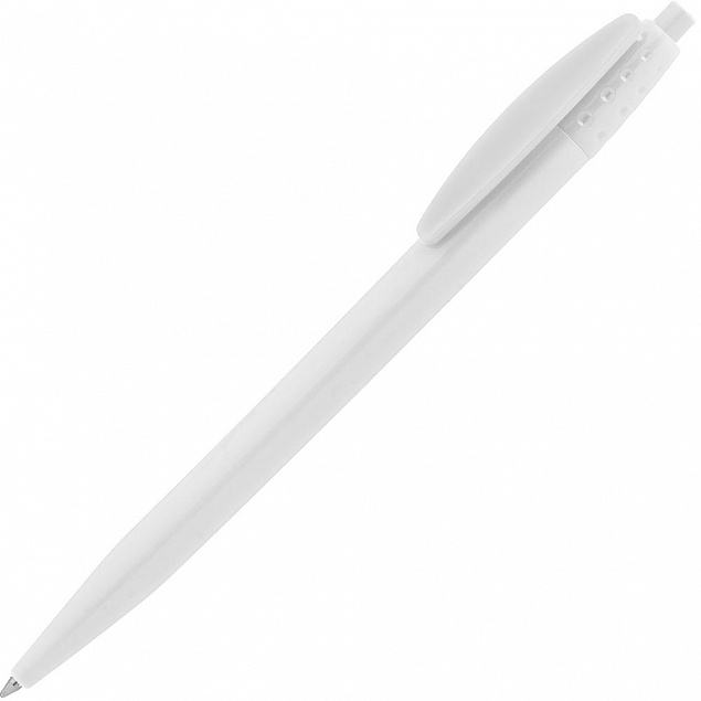 Ручка шариковая Champion ver.2, белая с логотипом в Ставрополе заказать по выгодной цене в кибермаркете AvroraStore