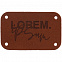 Лейбл Etha Nubuck, S, коричневый с логотипом в Ставрополе заказать по выгодной цене в кибермаркете AvroraStore