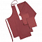 Набор полотенец Fine Line, красный с логотипом в Ставрополе заказать по выгодной цене в кибермаркете AvroraStore