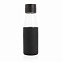 Стеклянная бутылка для воды Ukiyo с силиконовым держателем с логотипом в Ставрополе заказать по выгодной цене в кибермаркете AvroraStore