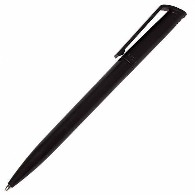 Ручка шариковая Flip, черная с логотипом в Ставрополе заказать по выгодной цене в кибермаркете AvroraStore