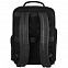Кожаный рюкзак для ноутбука Santiago, черный с логотипом в Ставрополе заказать по выгодной цене в кибермаркете AvroraStore