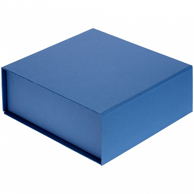 Коробка Flip Deep, синяя матовая с логотипом в Ставрополе заказать по выгодной цене в кибермаркете AvroraStore