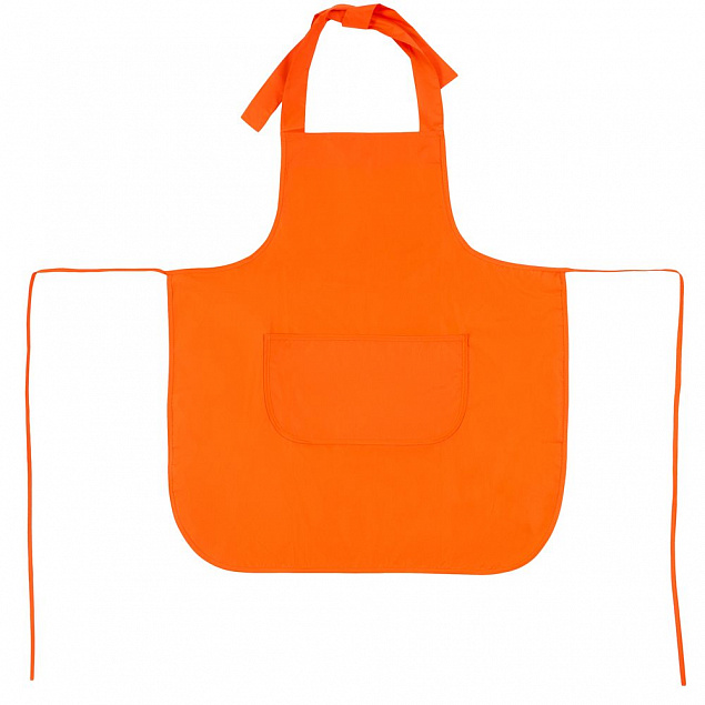 Фартук Neat, оранжевый с логотипом в Ставрополе заказать по выгодной цене в кибермаркете AvroraStore