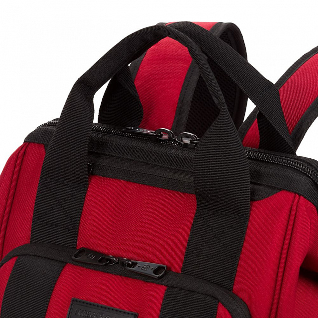 Рюкзак Swissgear Doctor Bag, красный с логотипом в Ставрополе заказать по выгодной цене в кибермаркете AvroraStore