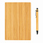 Набор из блокнота и ручки Bamboo, А5 с логотипом в Ставрополе заказать по выгодной цене в кибермаркете AvroraStore