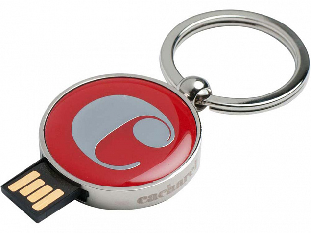 Набор: брелок с флеш-картой на 4 Гб, ручка шариковая с логотипом в Ставрополе заказать по выгодной цене в кибермаркете AvroraStore