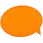 Наклейка тканевая Lunga Bubble, M, оранжевый неон с логотипом в Ставрополе заказать по выгодной цене в кибермаркете AvroraStore