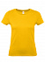 Футболка женская E150 желтая с логотипом в Ставрополе заказать по выгодной цене в кибермаркете AvroraStore