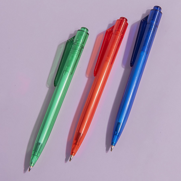 Ручка шариковая N16, RPET пластик с логотипом в Ставрополе заказать по выгодной цене в кибермаркете AvroraStore
