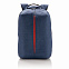 Рюкзак Smart, синий с логотипом в Ставрополе заказать по выгодной цене в кибермаркете AvroraStore