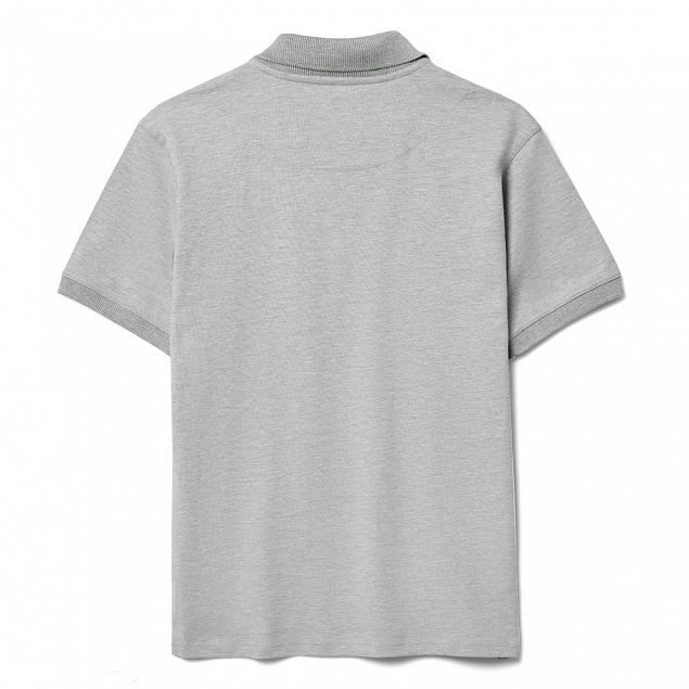 Рубашка поло мужская Virma Stretch, серый меланж с логотипом в Ставрополе заказать по выгодной цене в кибермаркете AvroraStore