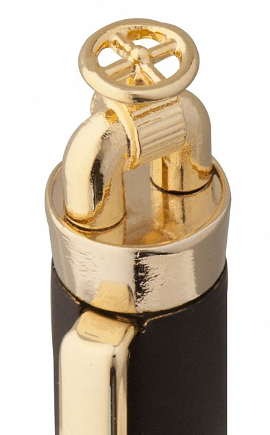 Ручка шариковая Faucet Golden Top с логотипом в Ставрополе заказать по выгодной цене в кибермаркете AvroraStore