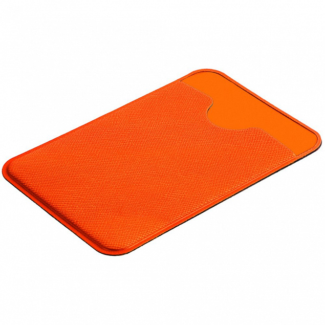 Чехол для карты на телефон Devon, оранжевый с логотипом в Ставрополе заказать по выгодной цене в кибермаркете AvroraStore