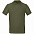 Рубашка поло мужская Inspire, темно-зеленая с логотипом в Ставрополе заказать по выгодной цене в кибермаркете AvroraStore