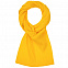 Шарф Yong, желтый с логотипом в Ставрополе заказать по выгодной цене в кибермаркете AvroraStore