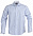Рубашка мужская в полоску RENO, темно-синяя с логотипом в Ставрополе заказать по выгодной цене в кибермаркете AvroraStore