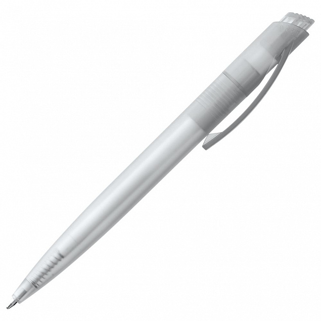 Ручка шариковая Profit, белая с логотипом в Ставрополе заказать по выгодной цене в кибермаркете AvroraStore