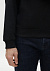 Толстовка Свитшот унисекс STAN футер без начёса, 260, 63 Чёрный с логотипом в Ставрополе заказать по выгодной цене в кибермаркете AvroraStore