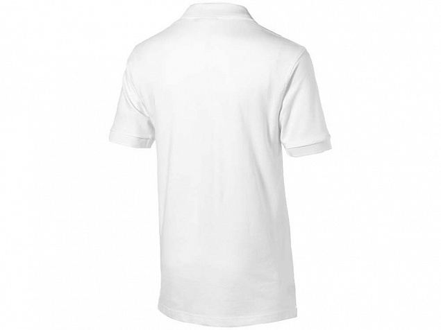 Рубашка поло Forehand мужская, белый с логотипом в Ставрополе заказать по выгодной цене в кибермаркете AvroraStore