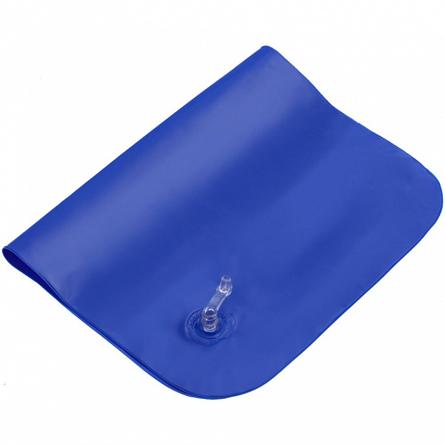 Надувная подушка Ease, синяя с логотипом в Ставрополе заказать по выгодной цене в кибермаркете AvroraStore