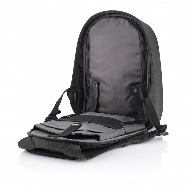 Антикражный рюкзак Bobby Hero Regular, черный с логотипом в Ставрополе заказать по выгодной цене в кибермаркете AvroraStore