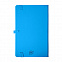 Бизнес-блокнот А5 FLIPPY, голубой, твердая обложка, в линейку с логотипом в Ставрополе заказать по выгодной цене в кибермаркете AvroraStore