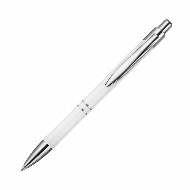 Шариковая ручка Portobello PROMO, белая с логотипом в Ставрополе заказать по выгодной цене в кибермаркете AvroraStore