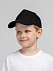 Бейсболка детская Standard Kids, черная с логотипом в Ставрополе заказать по выгодной цене в кибермаркете AvroraStore