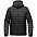 Куртка компактная мужская Stavanger, черная с логотипом в Ставрополе заказать по выгодной цене в кибермаркете AvroraStore