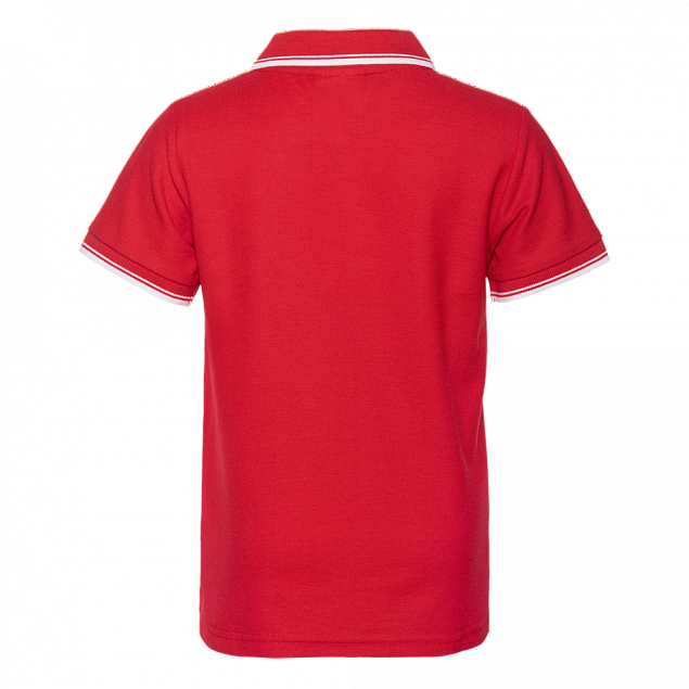 Рубашка поло Рубашка детская 04TJ Красный с логотипом в Ставрополе заказать по выгодной цене в кибермаркете AvroraStore