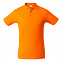 Рубашка поло мужская SURF, оранжевая с логотипом в Ставрополе заказать по выгодной цене в кибермаркете AvroraStore