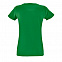 Футболка женская Regent Fit Women, ярко-зеленая с логотипом в Ставрополе заказать по выгодной цене в кибермаркете AvroraStore