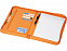 Папка A4 Ebony на молнии, оранжевый с логотипом в Ставрополе заказать по выгодной цене в кибермаркете AvroraStore