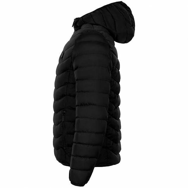 Куртка с подогревом Thermalli Chamonix, черная с логотипом в Ставрополе заказать по выгодной цене в кибермаркете AvroraStore