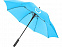 Противоштормовой зонт Noon 23 полуавтомат, аква с логотипом в Ставрополе заказать по выгодной цене в кибермаркете AvroraStore